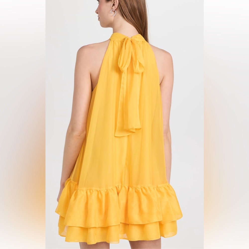 Alice + Olivia Erna Dress in Golden Rod - Picture 2 of 9